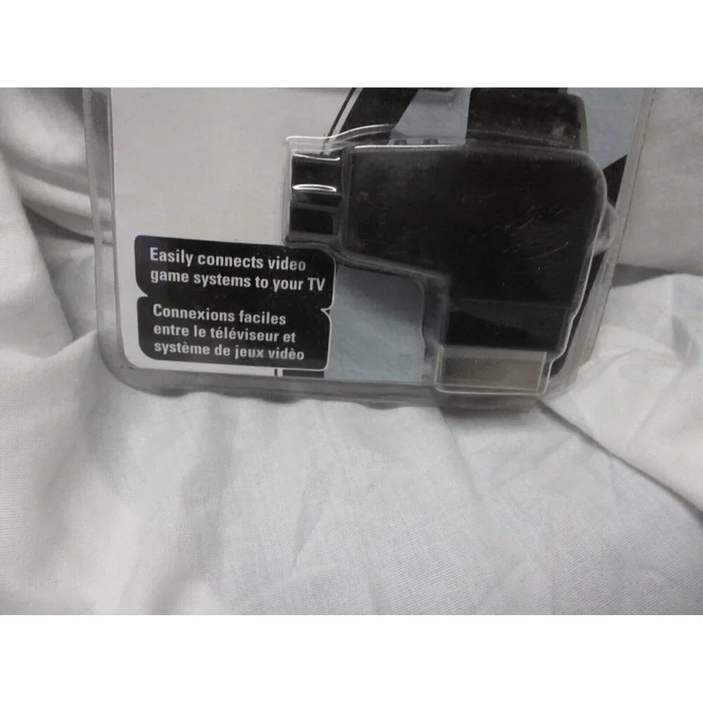 Mad Catz Universal RF Switch Cord 6004 - Xbox GameCube Nintendo 64 PS2 PS1 XBOX